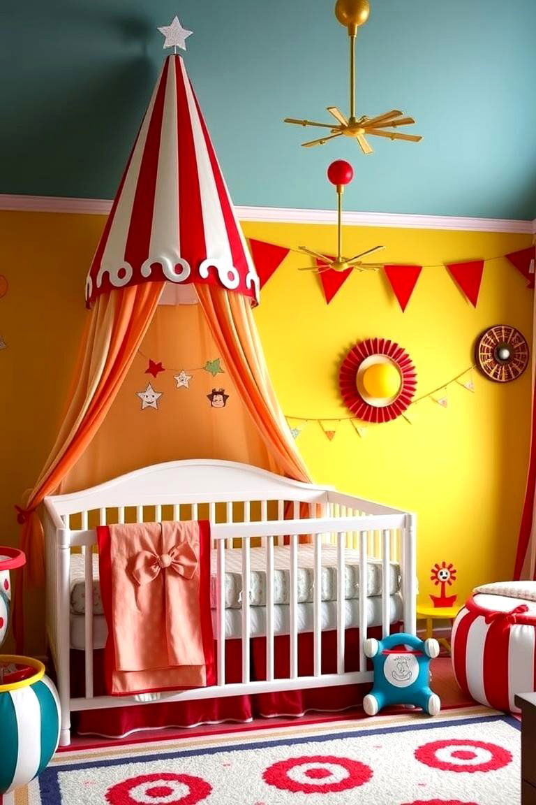 Circus Nursery - 24 Baby Boy Nursery Ideas