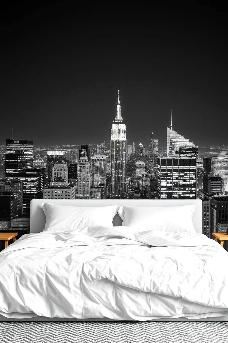 Cityscape Mural - 24 Wall Mural Ideas