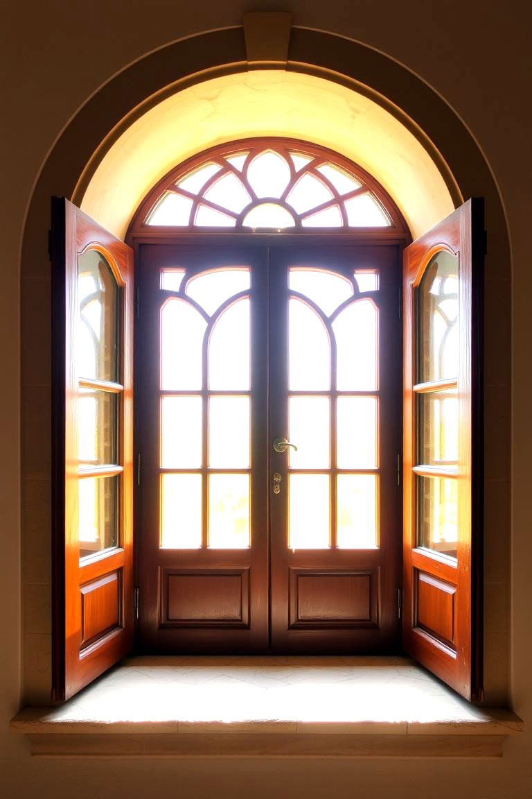 Classic Arched Design - 24 spanish style windows