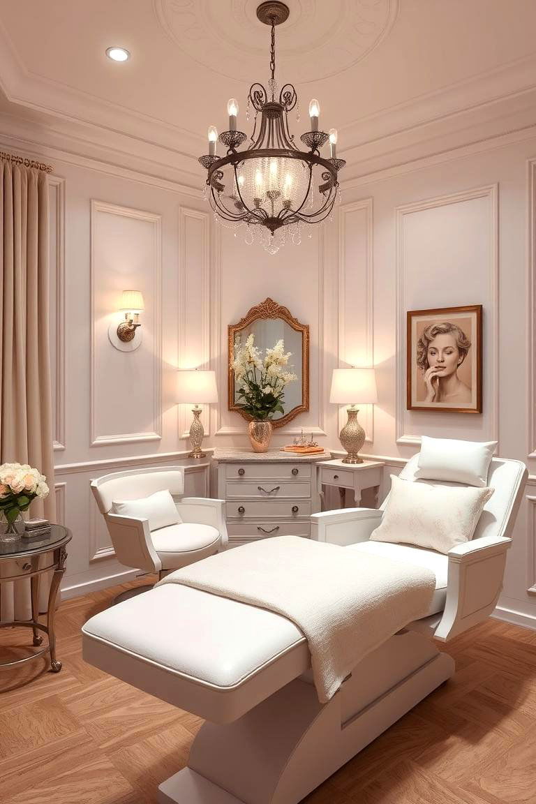 Classic Beauty Facial Room - 24 Facial Room Ideas