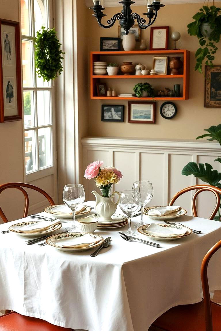 Classic Bistro Table Setting - 24 Table Setting Ideas