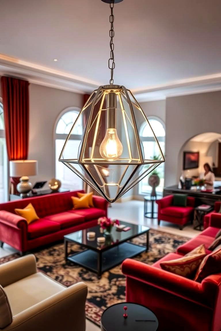Classic Black and Gold Scheme - 24 Art Deco Living Room Ideas