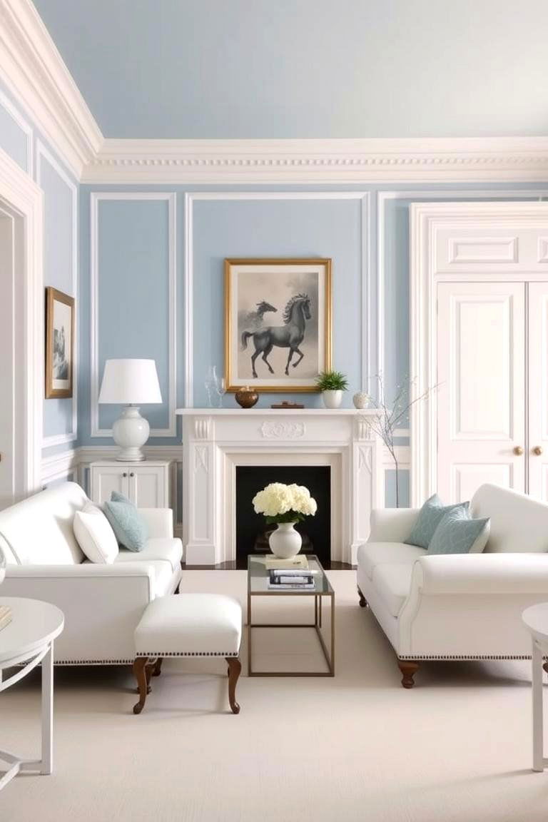 Classic Blue and White Fusion - 24 Blue and White Bedroom Ideas