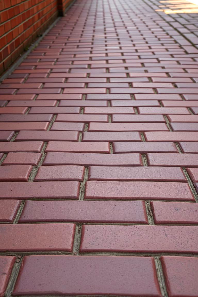 Classic Brick Path - 24 Front Walkway Ideas