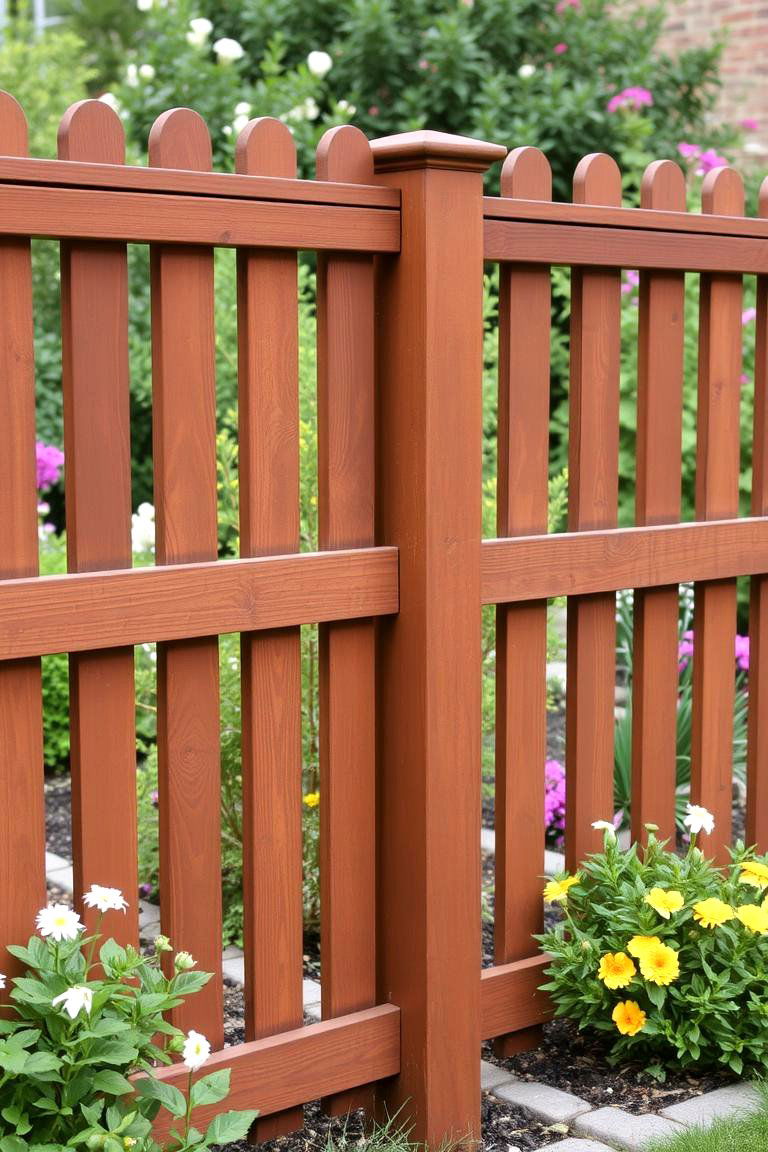 Classic Brown Stain - 24 Fence Stain Colors