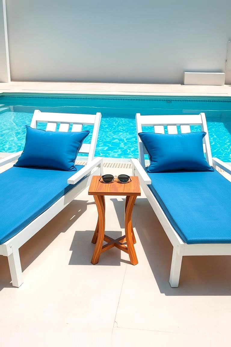 Classic Chaise Lounges - 24 Pool Furniture Ideas