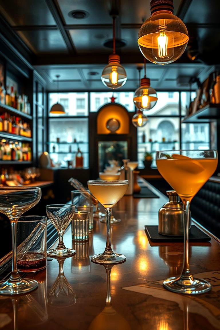 Classic Cocktail Bar - 24 Great Gatsby Wedding Ideas