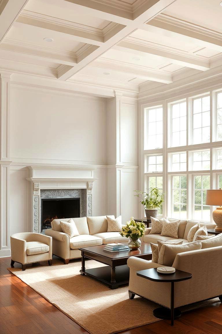 Classic Colonial Style Molding - 24 Crown Molding Ideas