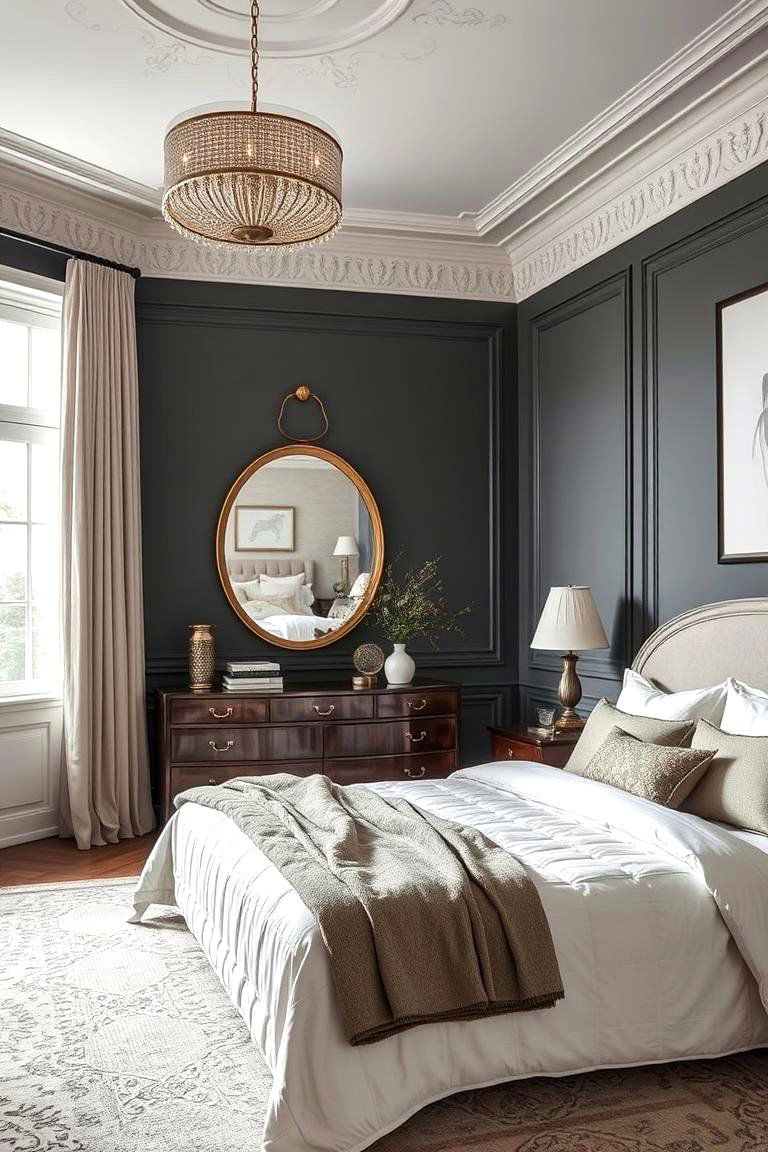 Classic Color Palettes and Textures - 24 Victorian Bedroom Ideas