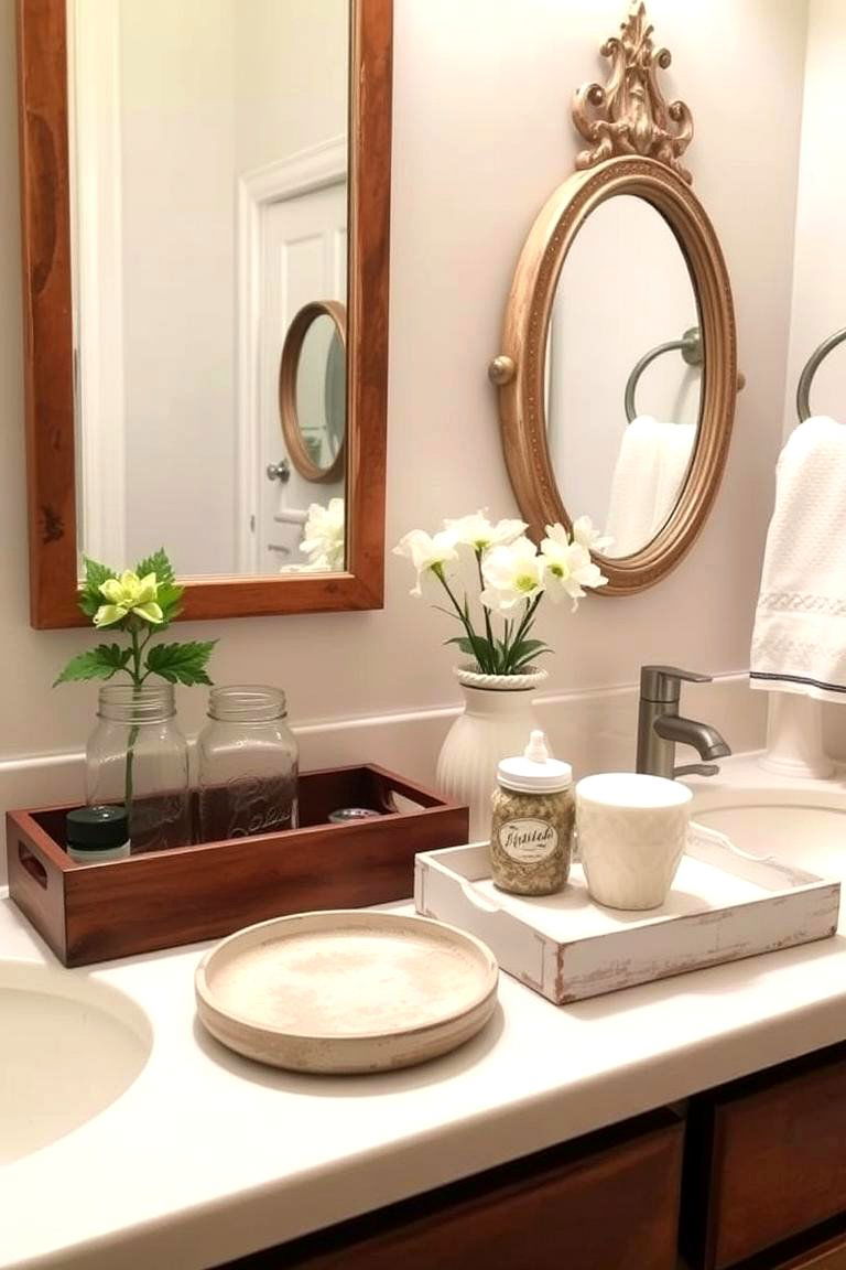 Classic Farmhouse Accessories for the Finishing Touch - 24 Farmhouse Bathroom Ideas