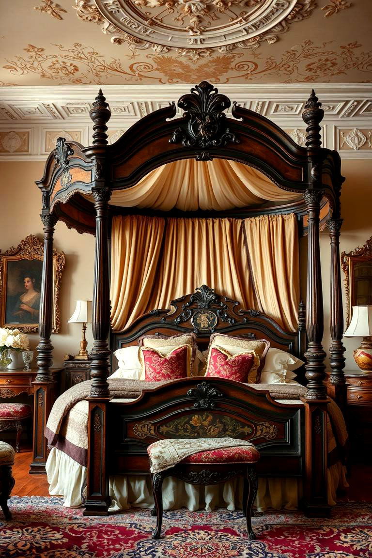 Classic Four Poster Canopy Bed - 24 Canopy Bed Ideas