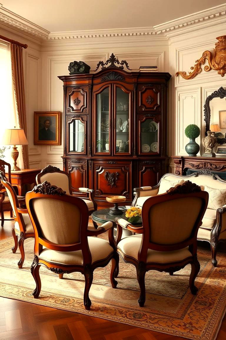 Classic French Furnishings - 24 Parisian-style Living Room Ideas