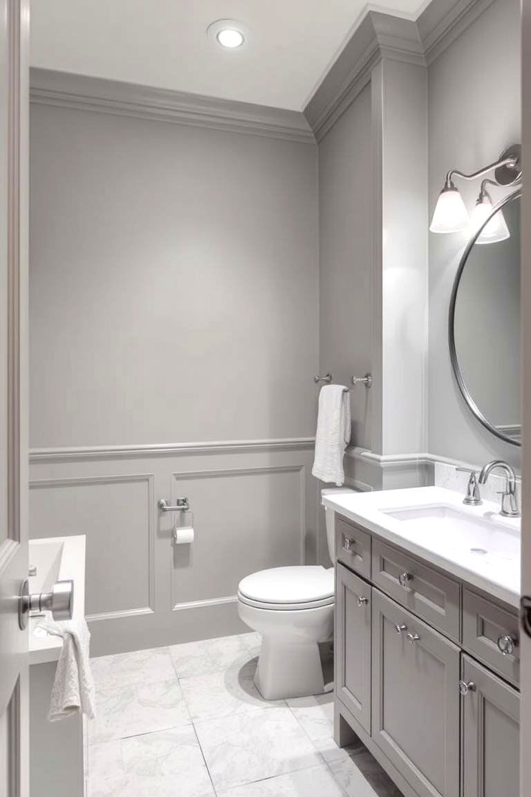 Classic Gray - 24 Bathroom Color Ideas