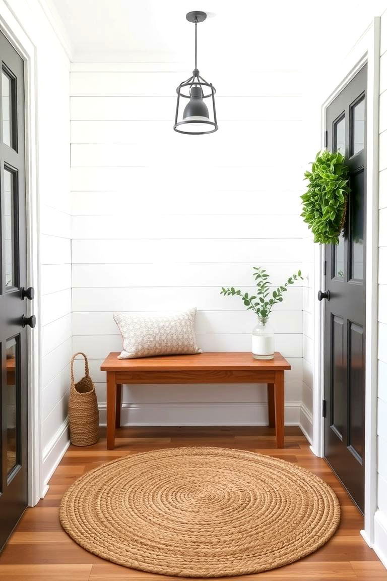 Classic Horizontal Shiplap - 24 Shiplap Wall Entryway Ideas