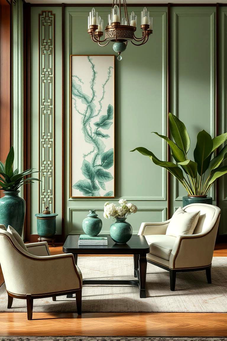Classic Jade Accessories - 24 Chinoiserie Bedroom Ideas
