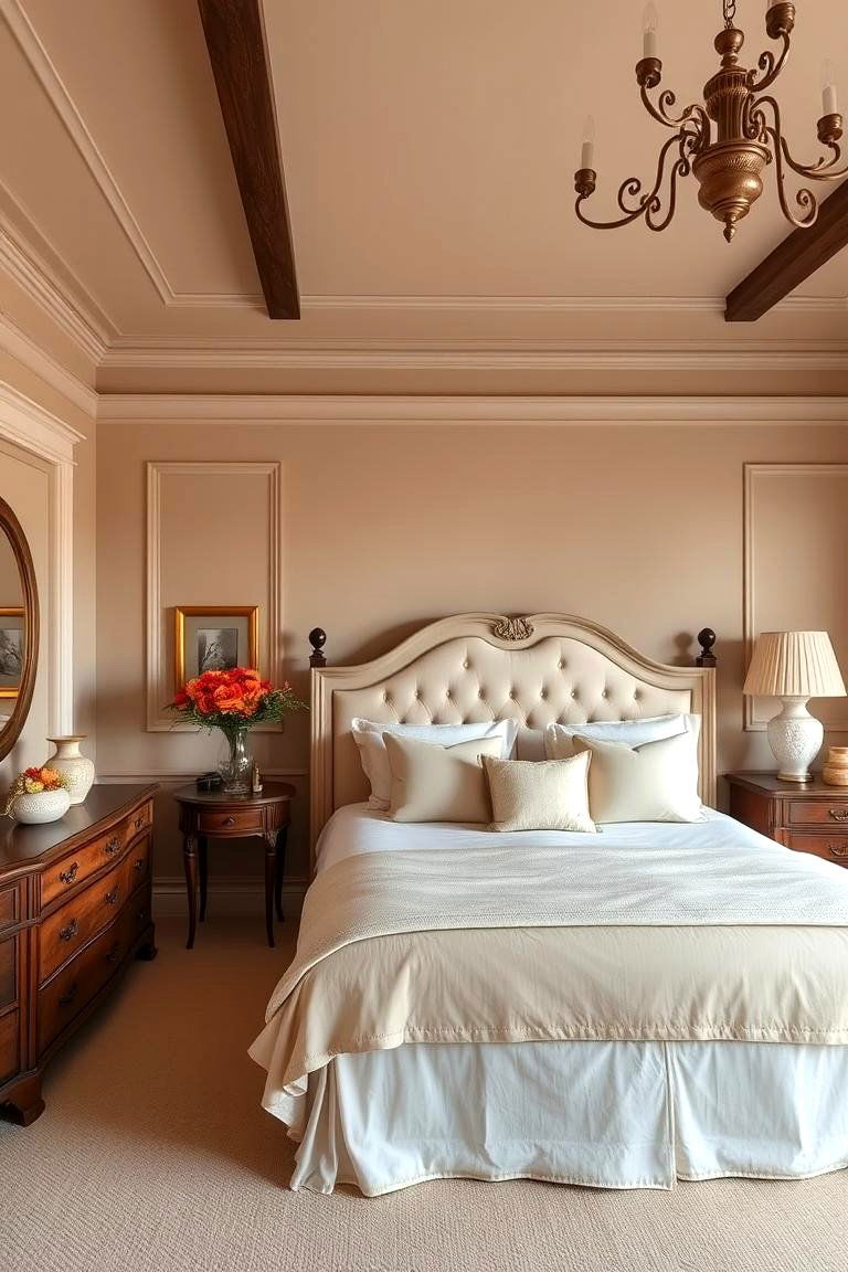 Classic Khaki Comfort - 24 Khaki Bedroom Ideas
