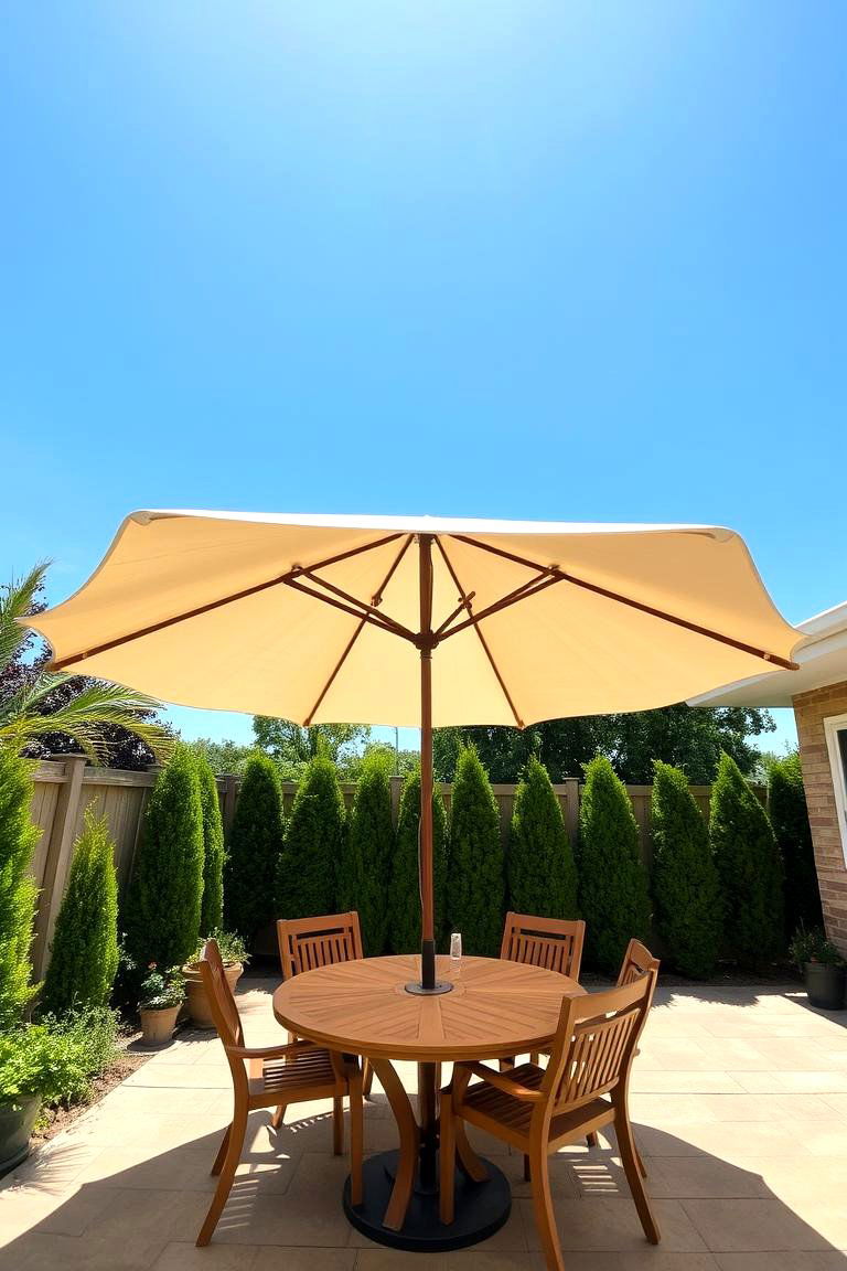 Classic Patio Umbrella - 24 Shade Ideas