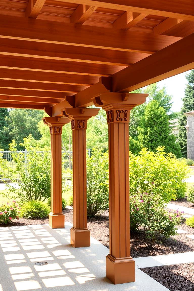 Classic Pergola Shade with Timeless Appeal - 24 Pergola Shade Ideas