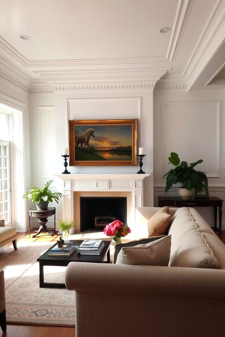 Classic Picture Frame Molding - 24 Wall Molding Ideas