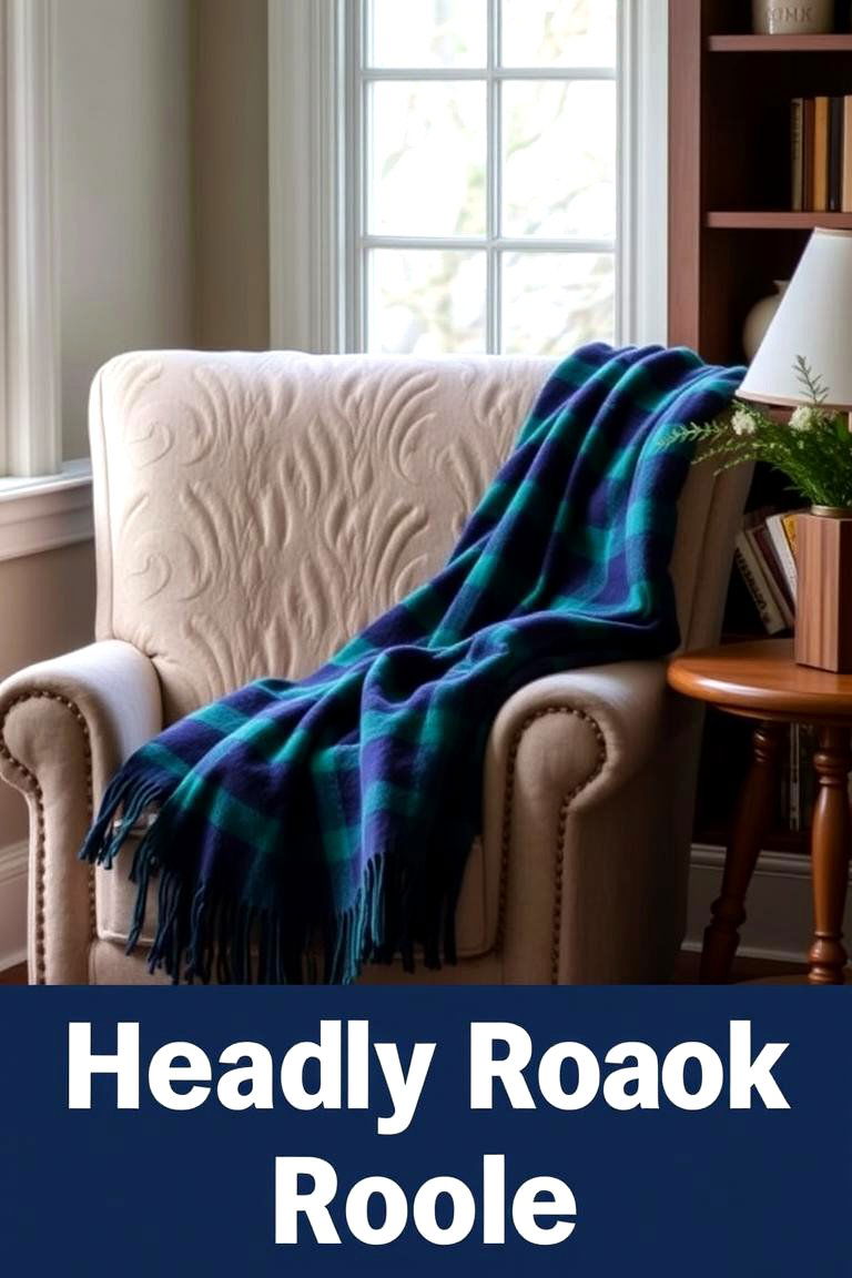 Classic Plaid Patterns - 24 Preppy Room Ideas
