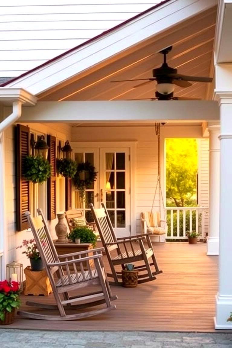 Classic Porch Retreat - 24 Lanai Porch Ideas