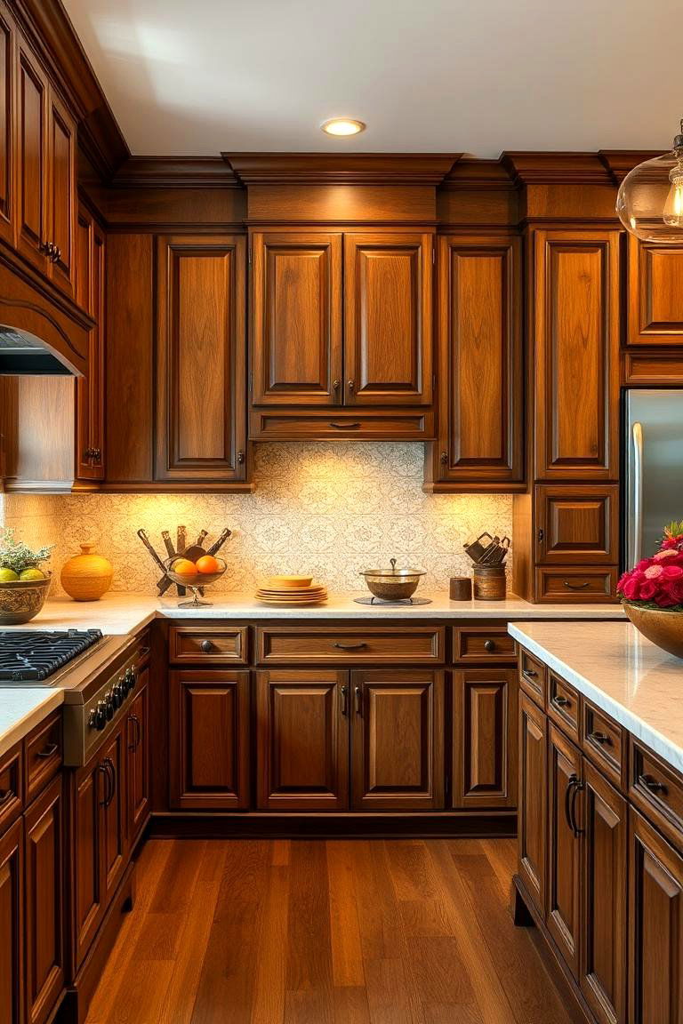 Classic Raised Panel Elegance - 24 Kitchen Wainscoting Ideas