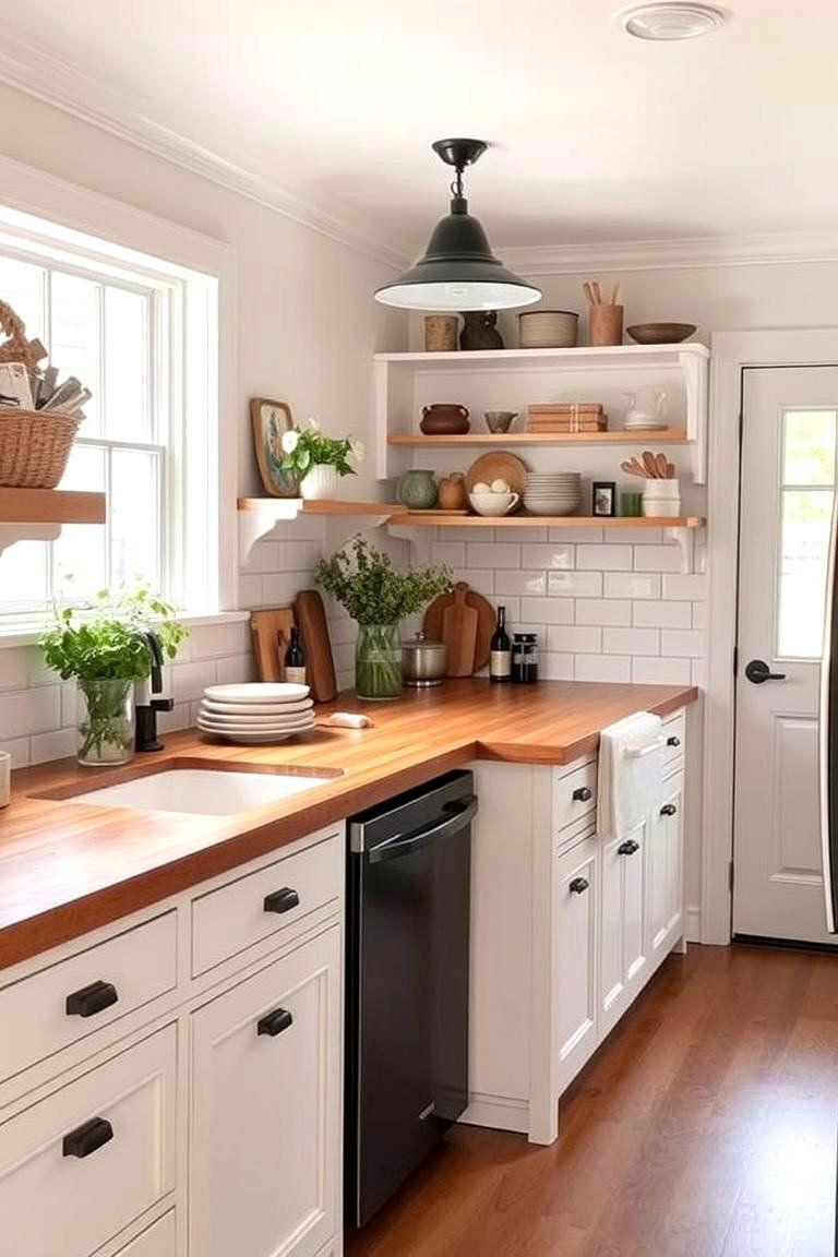 Classic Renovation Appeal - 24 Kitchens With Butcher Block Countertops