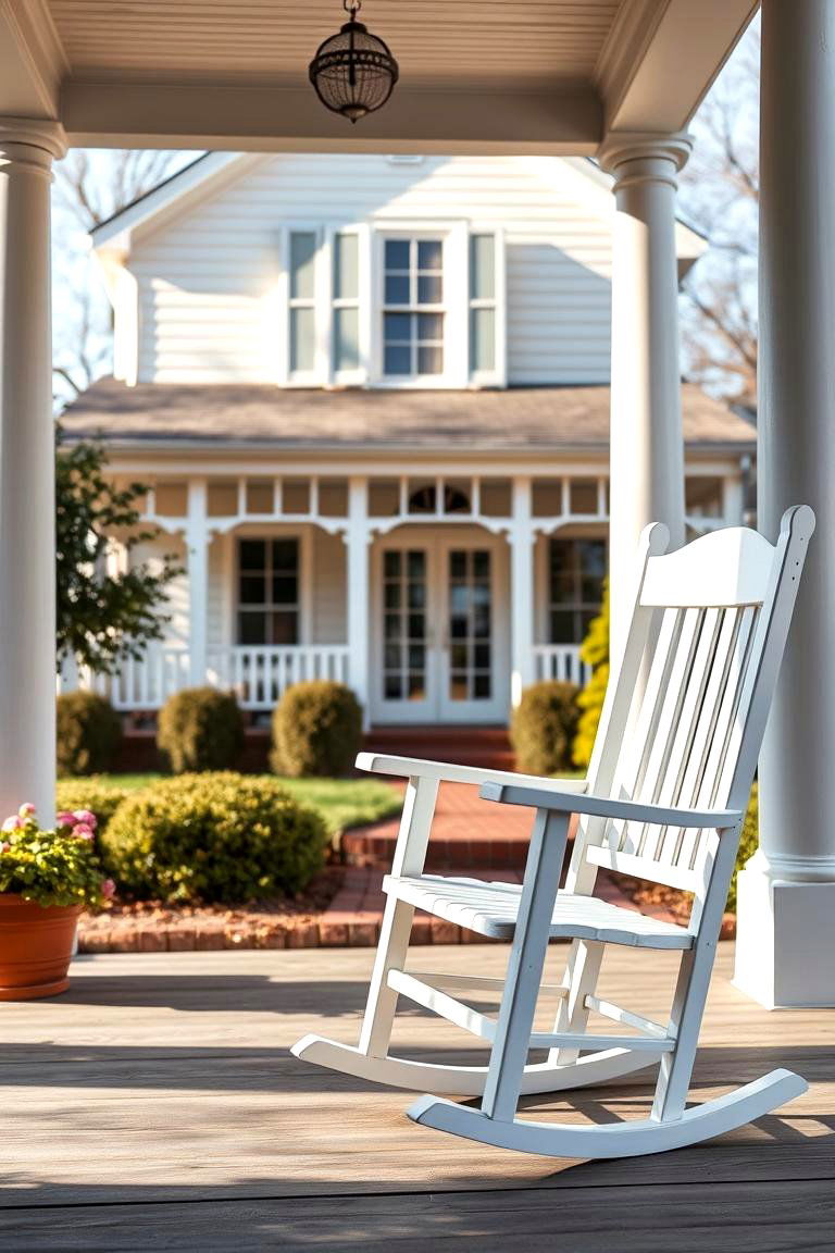 Classic Rocking Chairs - 24 Outdoor Furniture Ideas