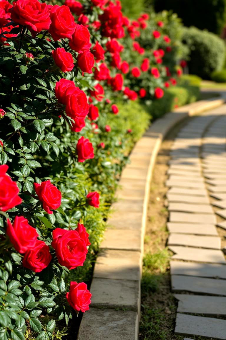 Classic Rose Border - 24 Rose Garden Ideas
