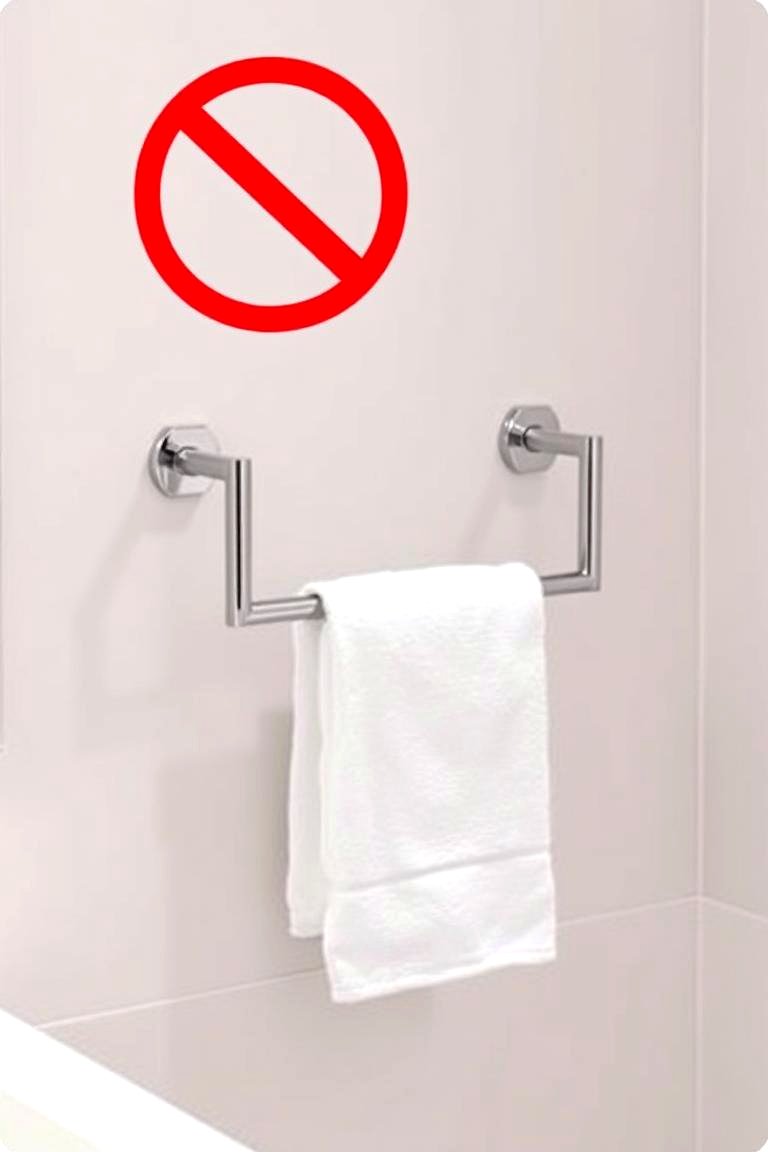 Classic Single and Double Towel Bars - 24 Towel Storage Ideas