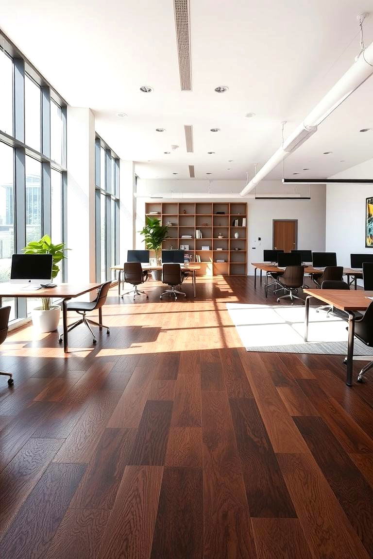Classic Sophistication - 24 Dark Walnut Floors for Rooms