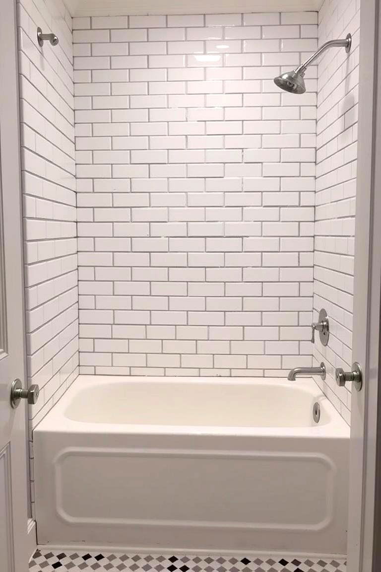 Classic Subway Tile Charm - 24 Tub-shower Combo Ideas