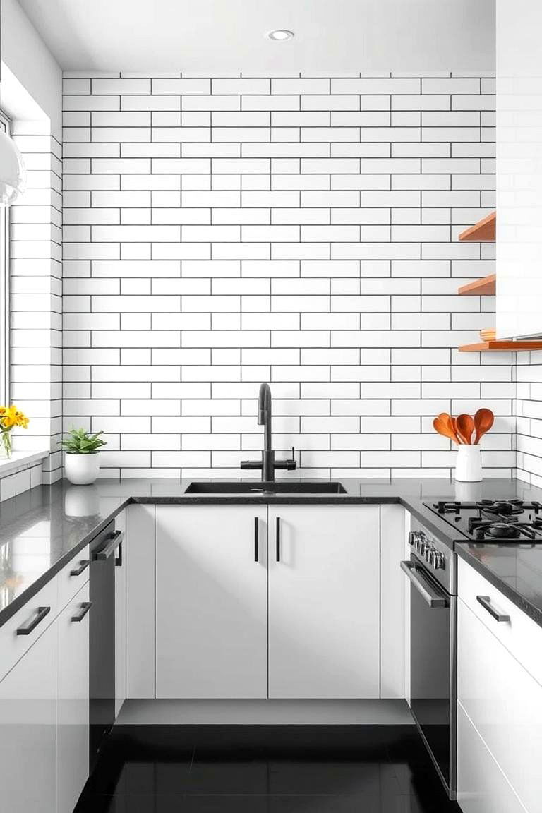 Classic Subway Tiles - 24 Modern Kitchen Backsplash Ideas