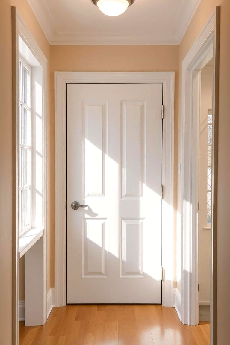 Classic White - 24 Interior Door Color Ideas