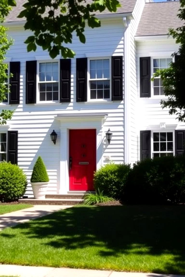 Classic White Clapboard - 24 White Home Exterior Ideas