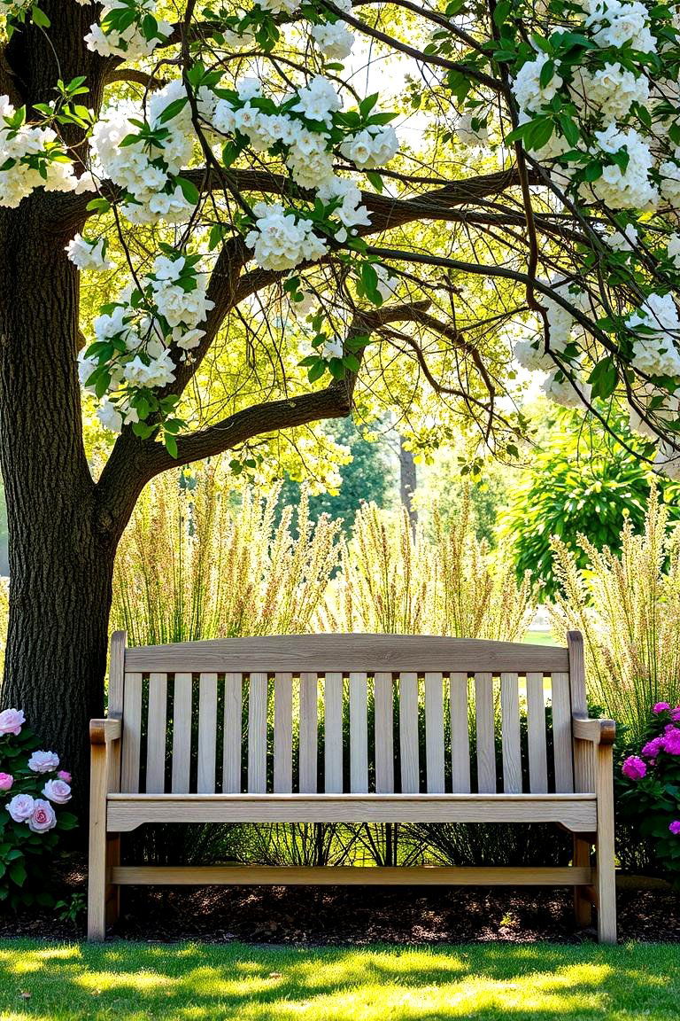 Classic Wooden Garden Bench - 24 Garden Bench Ideas