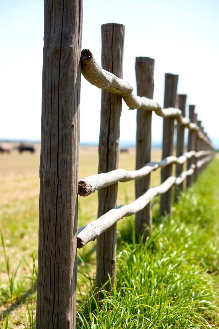 Classic Wooden Post and Rail Fence - 24 Farm Fence Ideas