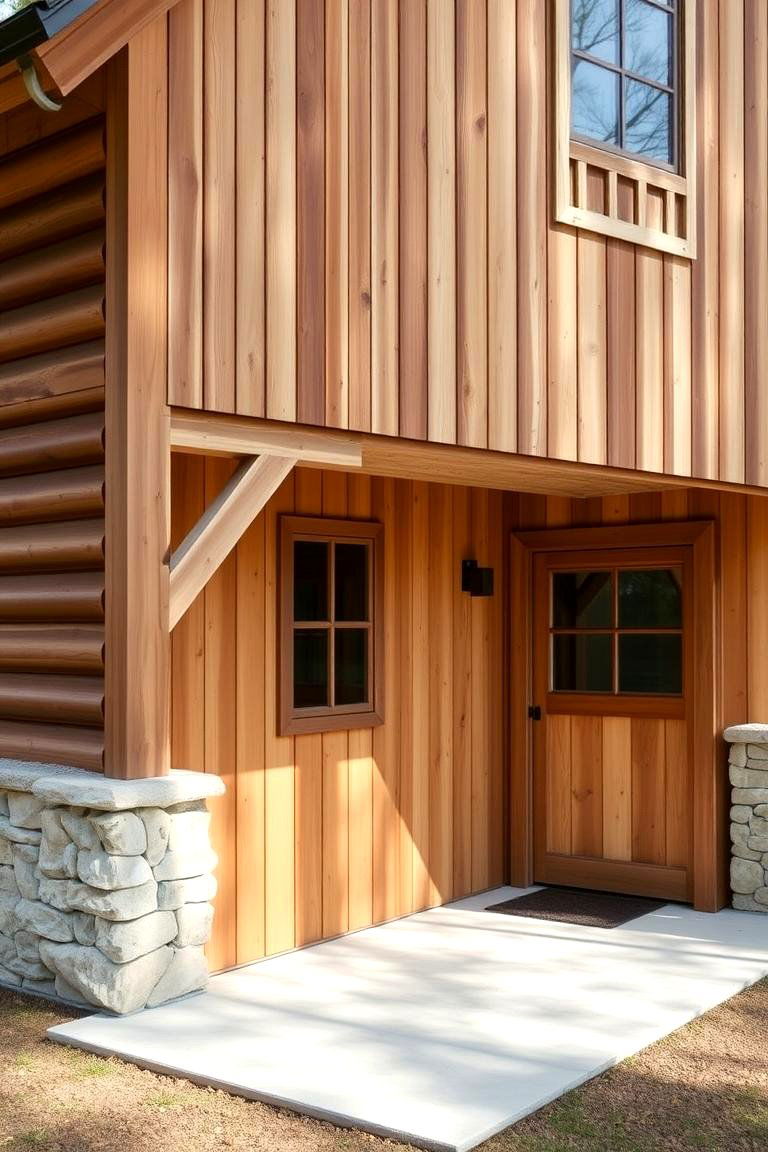 Classic Wooden Siding - 24 Barn House Exterior Ideas