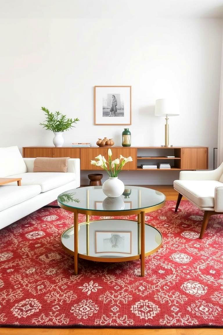 Clean Edged Coffee Tables - 24 1950s Living Room Ideas