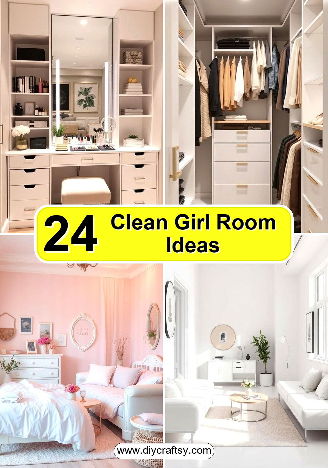 Clean Girl Room Ideas