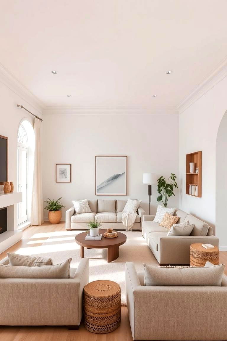 Clean Lines and Cozy Corners - 24 Korean Living Room Ideas