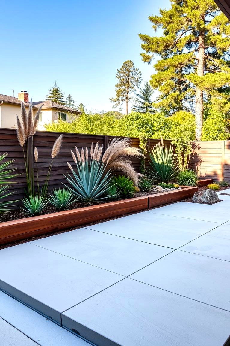 Clean Lines and Geometric Forms - 24 Mid-century Modern Landscaping Ideas