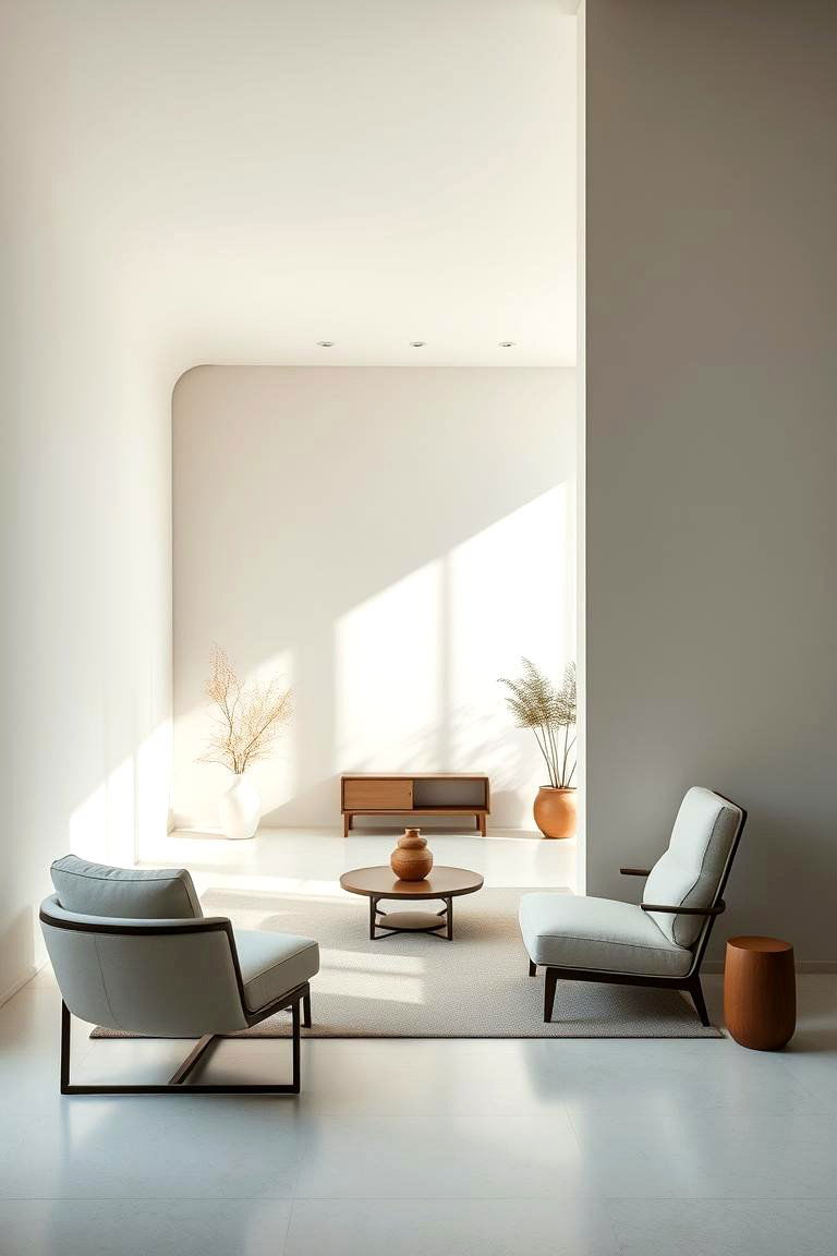 Clean Lines and Soft Curves - 24 Japandi Bedroom Design Ideas