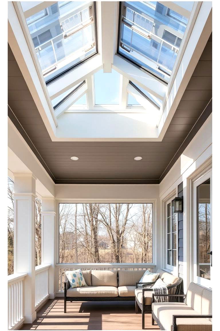 Clerestory Roof for Enhanced Natural Light - 24 Front Porch Roof Ideas