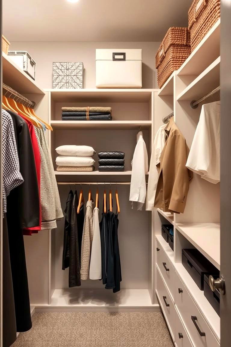 Clever Closet Organization - 24 Small Bedroom Ideas