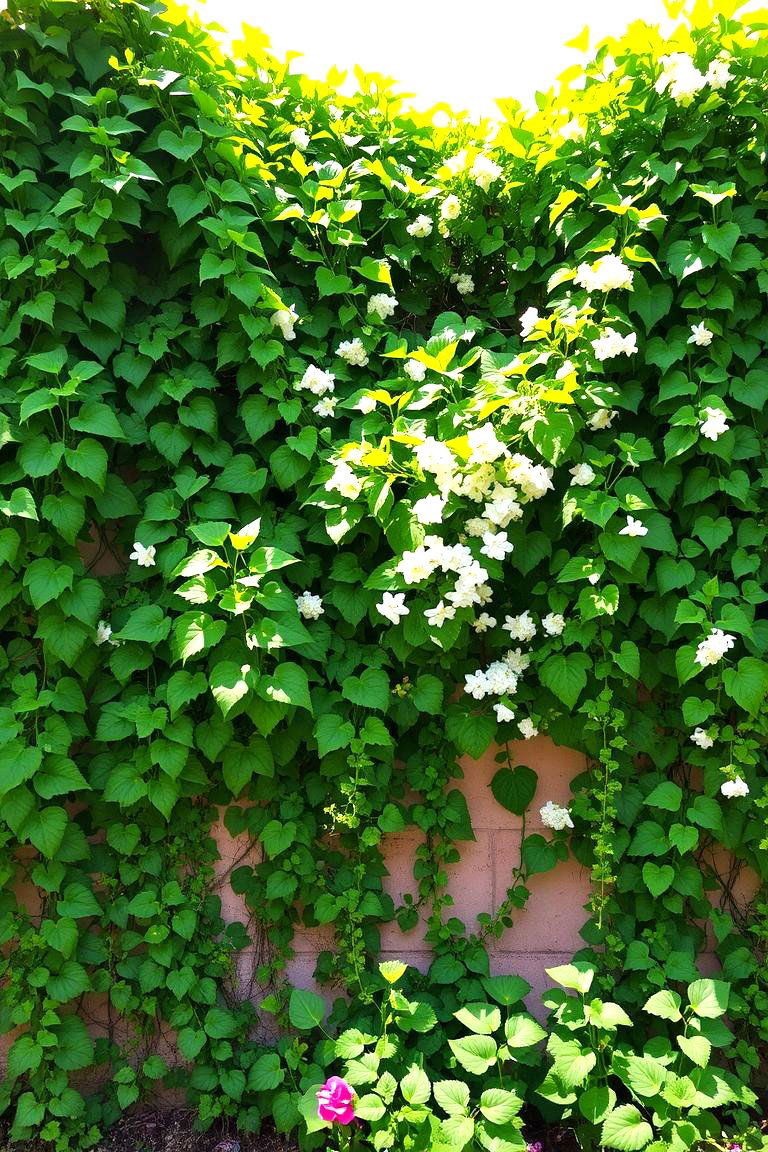 Climbing Vine Walls - 24 Garden Wall Ideas