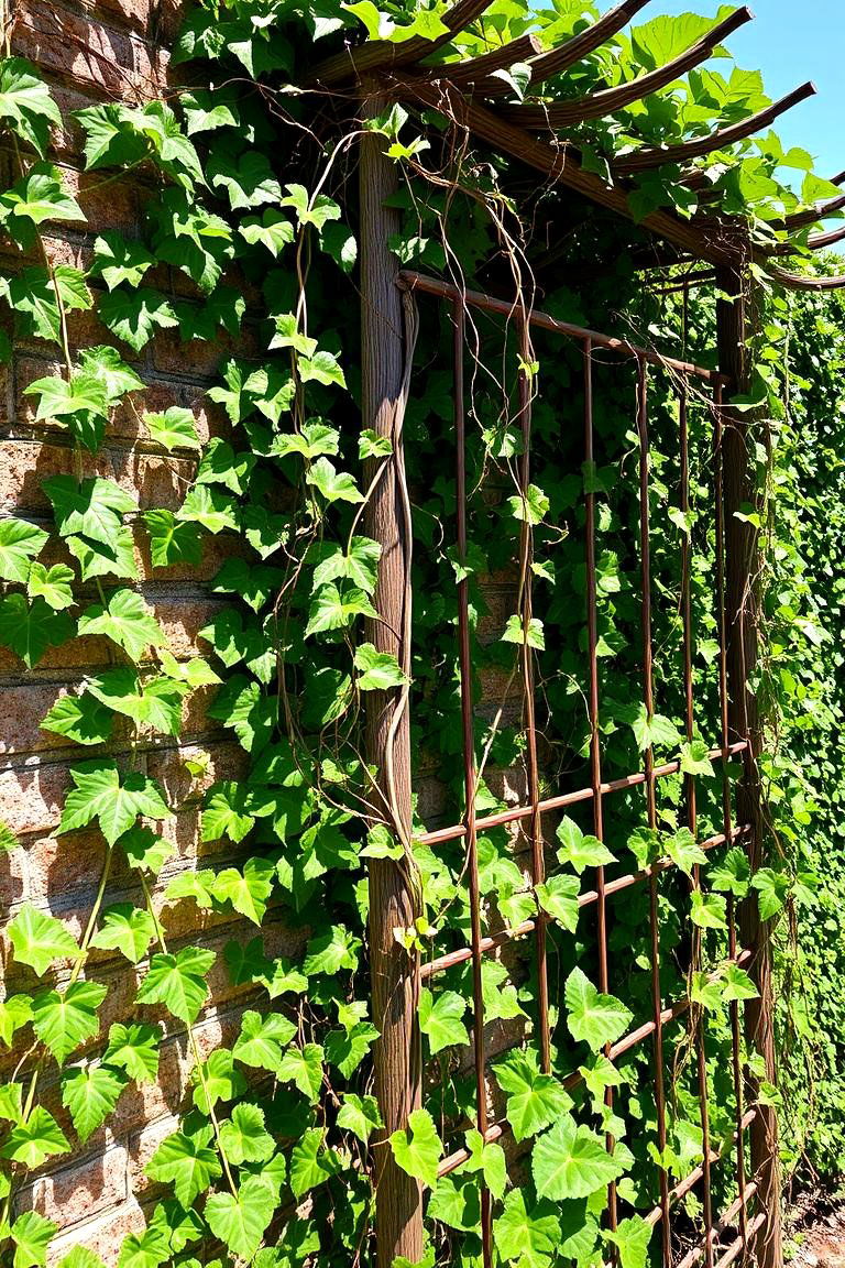 Climbing Vines - 24 Garden Screening Ideas