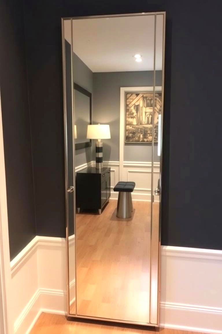 Closet Door Mirrors for Function and Style - 24 Entry Closet Ideas