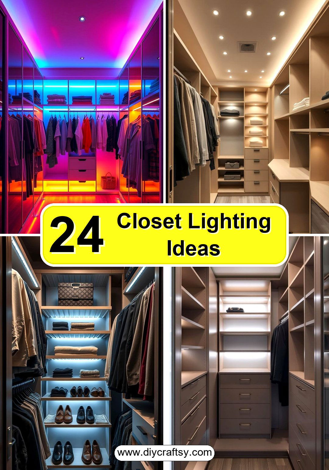 Closet Lighting Ideas