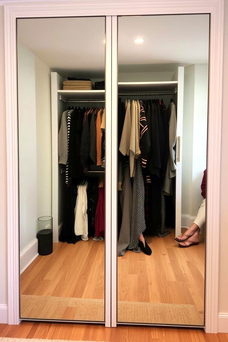 Closet Mirrors - 24 Closet Ideas